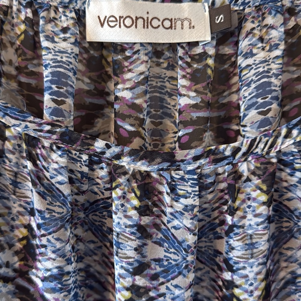 Veronicam Women’s Cold Shoulder Oversized Blouse Size Small - Picture 4 of 13